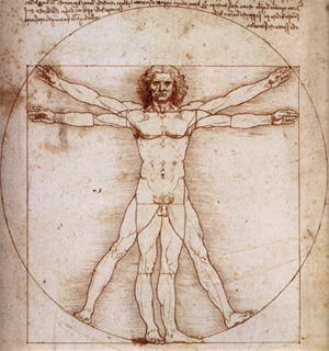 Uomo vitruviano - Leonardo da Vinci