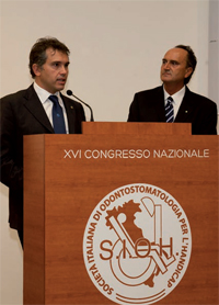 il Presidente SIOH Dr. Roberto Rozza ed il Vicepresidente Dr. Eugenio Raimondo