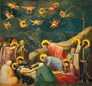 Lamentation, Giotto [Scrovegni Chapel, Padova] 